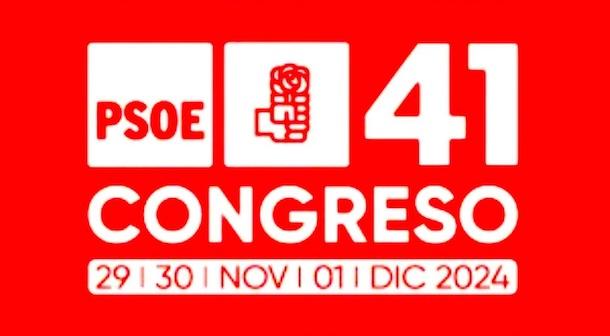 Cartel del 41 congreso PSOE.