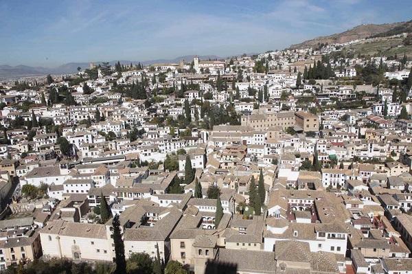 Vista del Albaicín.