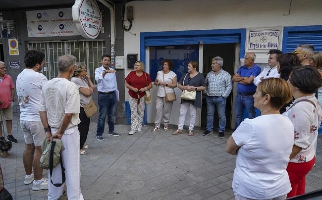 Reunión de Cuenca con vecinos y vecinas del Distrito Genil.