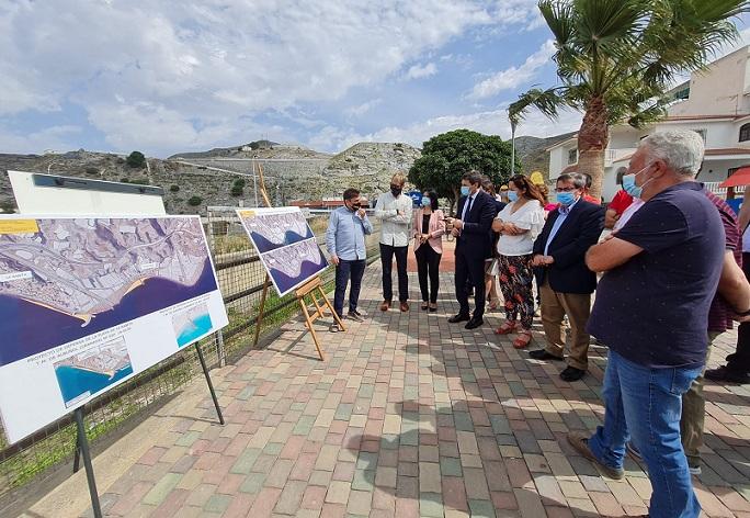 Acto de inicio de las obras en Albuñol. 