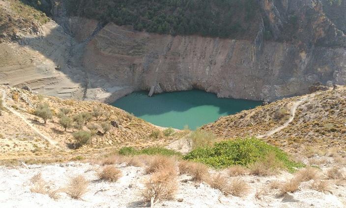 El embalse de Canales está al 24% de su capacidad. 