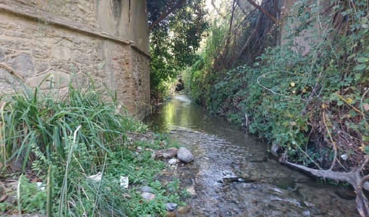 Río Darro a la altura de Jesús del Valle. 