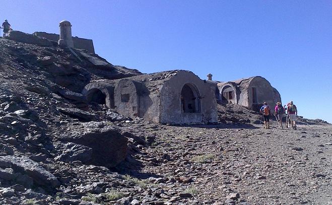 Refugio de Elorrieta, en una imagen tomada en verano.  