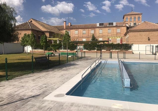 Piscina del centro Reina Sofía, en Armilla. 