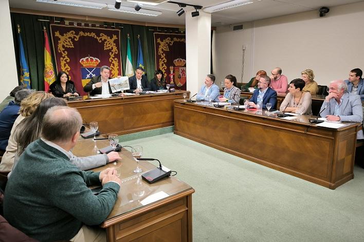 Pleno de Maracena donde se ha aprobado la presentación de alegaciones a la ZBE de Granada. 