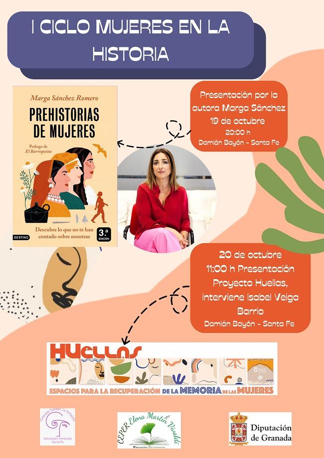 Cartel del ciclo organizado por la asociación Consuelo Tamayo la Tortajada.