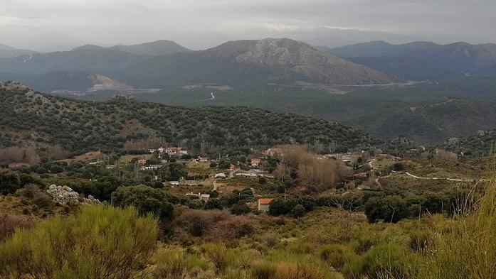 Vista de Prado Negro, en la Sierra de Huétor. 