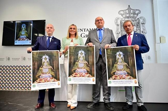 Presentación del refuerzo de limpieza para la ofrenda floral de la Virgen de las Angustias.