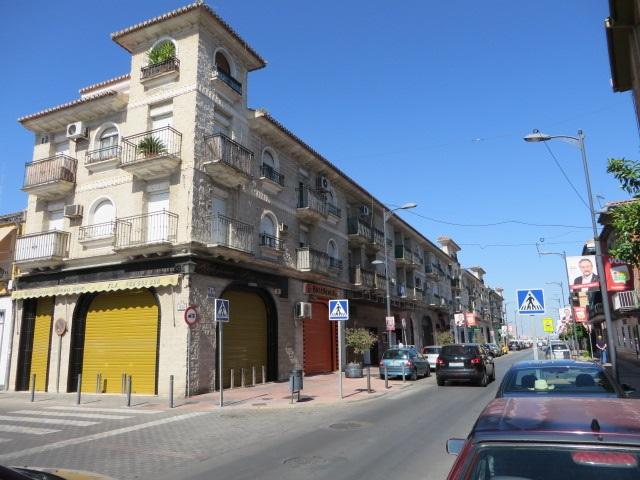 Calle Jardines, en Armilla.