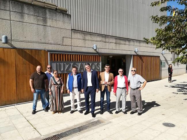 Visita de los representantes del PP al Juzgado de Santa Fe.