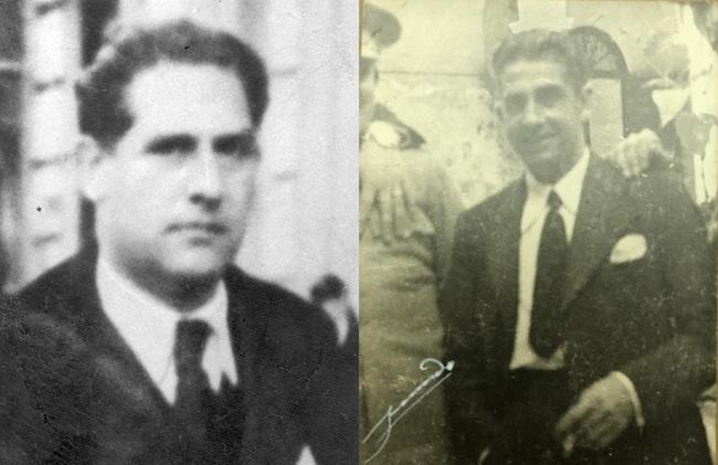 José Bonel, a la izquierda, y Enrique Gamero, a la derecha.