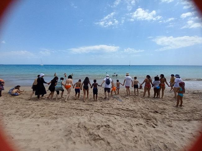 Jornada de playa.