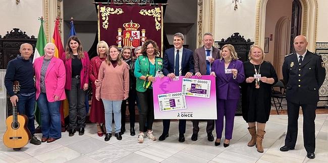 Presentación del cupón en Granada. 