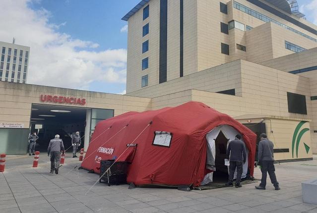 Paso para el ingreso seguro de pacientes al Hospital del PTS.