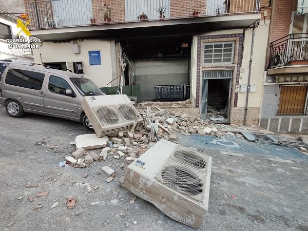 Estado en el que quedaron las instalaciones en Pinos Puente.