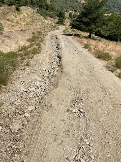 Imagen de archivo de la pista, que sigue deteriorándose.