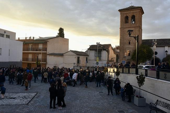 Foto de la recién estrenada Plaza José Tovar.