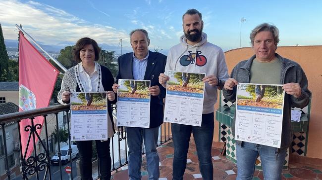 El alcalde y el edil de Deportes de Huétor Vega han presentado la actividad. 