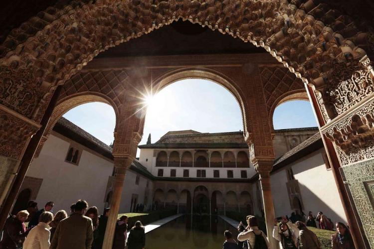 Imagen de la Alhambra, maravilla del mundo.