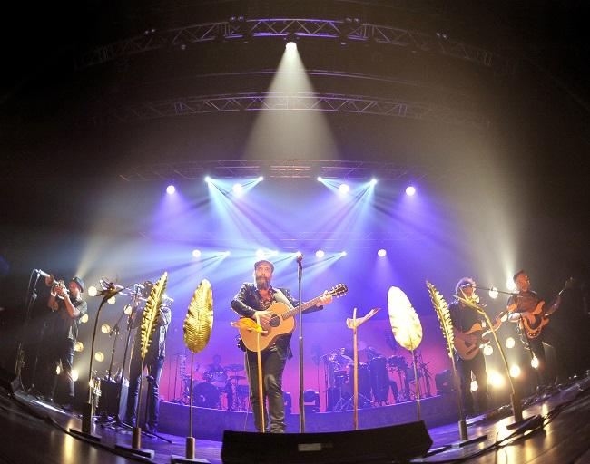 Eskorzo, en un concierto.