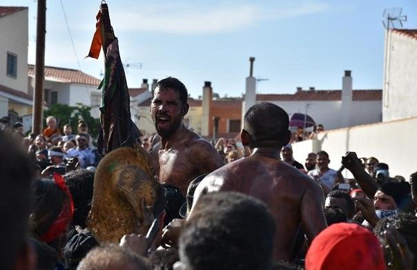 Celebración del Cascamorras en Baza. 