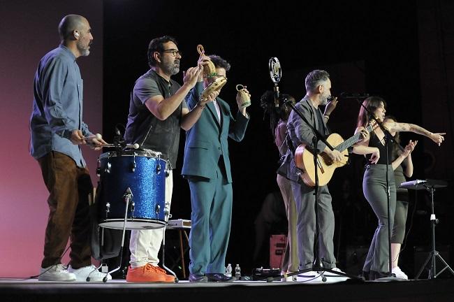 Jorge Drexler, en el Palacio de Congresos.