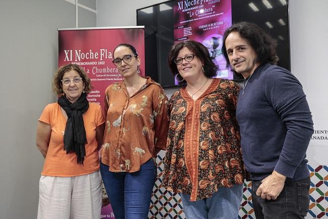 Presentación de la Noche Flamenca.