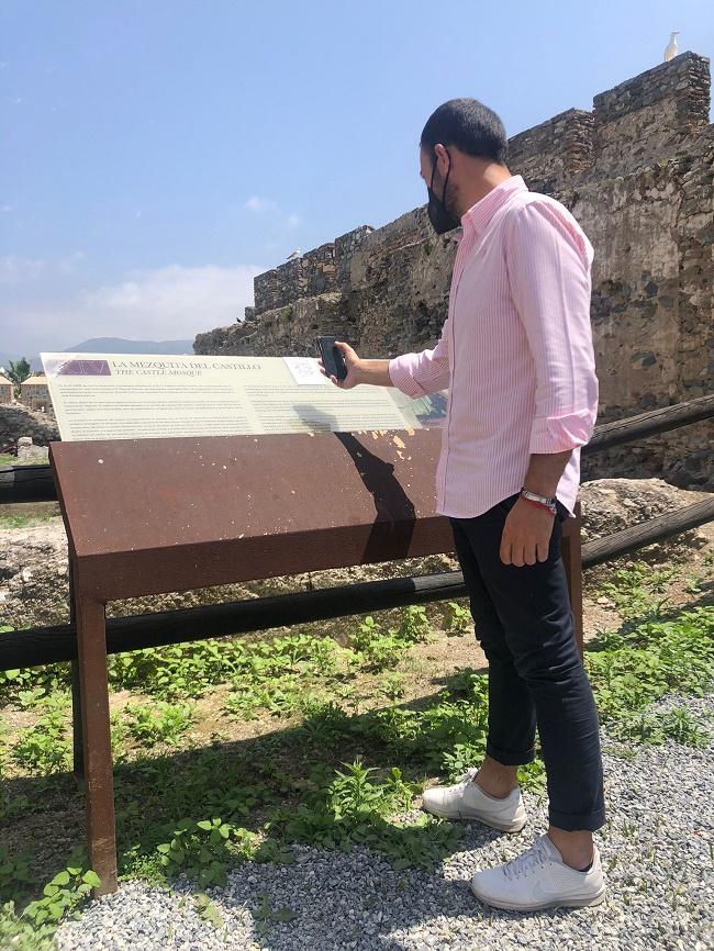 El Castillo de San Miguel ha incluido señalización digital.