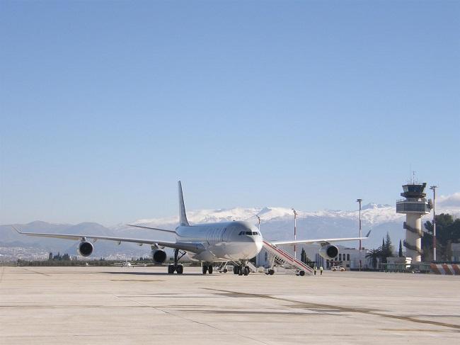 Imagen de archivo del Aeropuerto de Granada. 