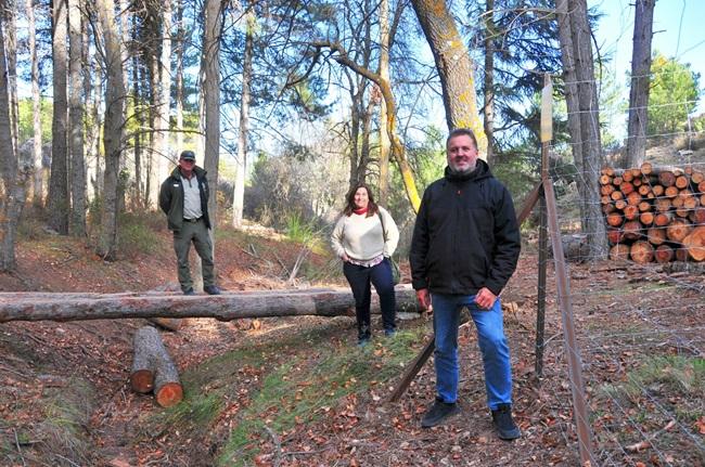 Visita al Parque Natural Sierra de Baza del delegado territorial de Sostenibilidad y Medio Ambiente en Granada.