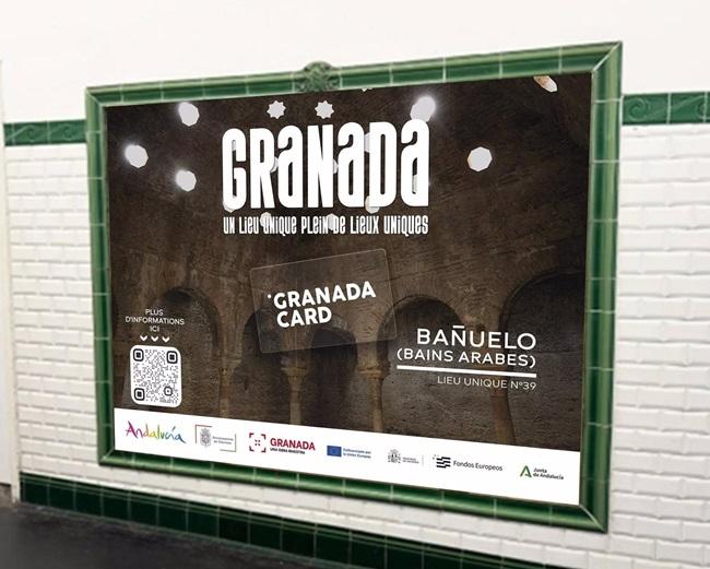 Ayuntamiento de Granada promociona la Granada Card en París.