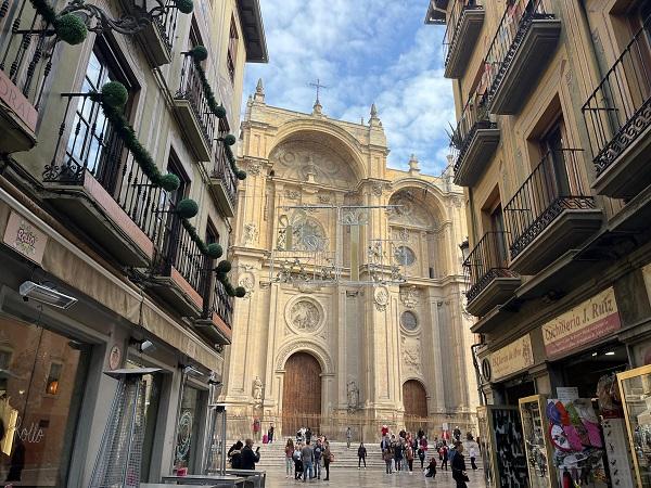 Entorno de la Catedral de Granada. 