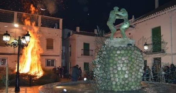 Imagen de la Fiesta de los Chiscos, en Torvizcón.