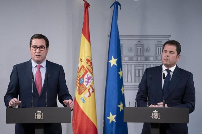 Antonio Garamendi y Gerardo Cuerva en una imagen de archivo.