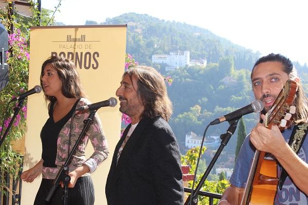 Antonio Carmona, en el Huerto de Juan Ranas.