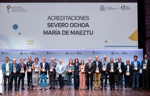 Los centros de investigación, entre ellos dos de la UGR, reciben su acreditación de excelencia. 