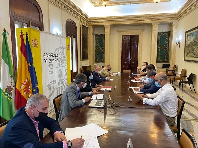 Reunión de la Mesa del Aeropuerto de Granada.