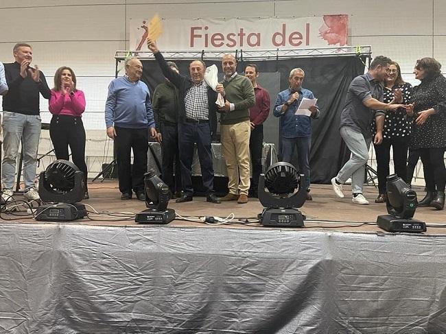 Entrega de los premios en la Fiesta del Mosto de Otura.