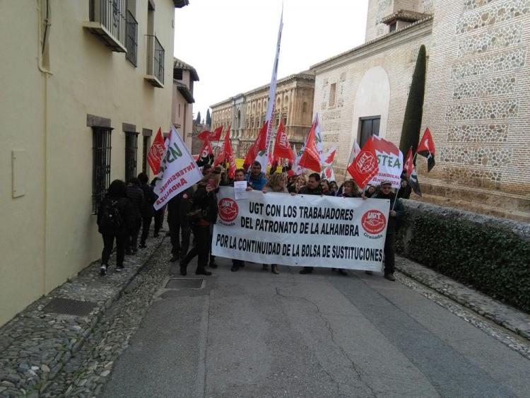 Imagen de una de las protestas para exigir que se respeten las bolsas. 