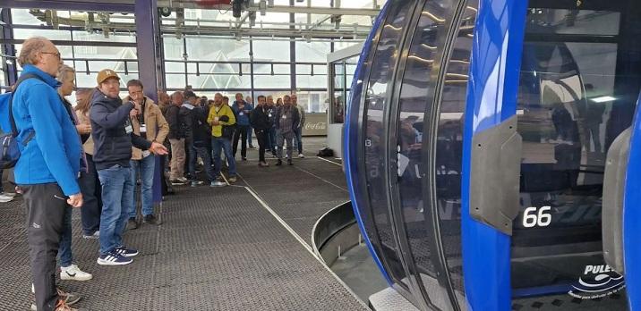 Visita de estación de esquí a los remontes de Sierra Nevada. 