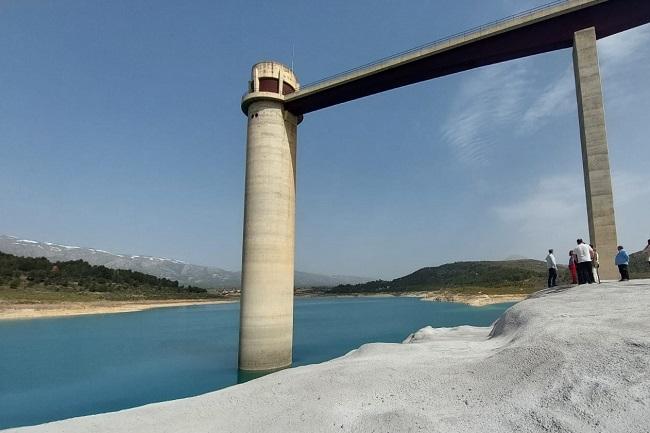 Embalse de San Clemente en Huéscar. 