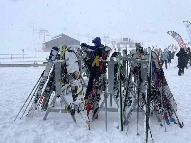 Imagen de la reciente gran nevada. 