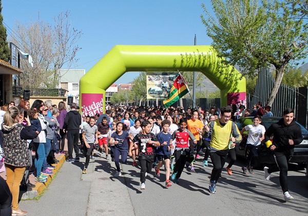 Imagen de la carrera solidaria.