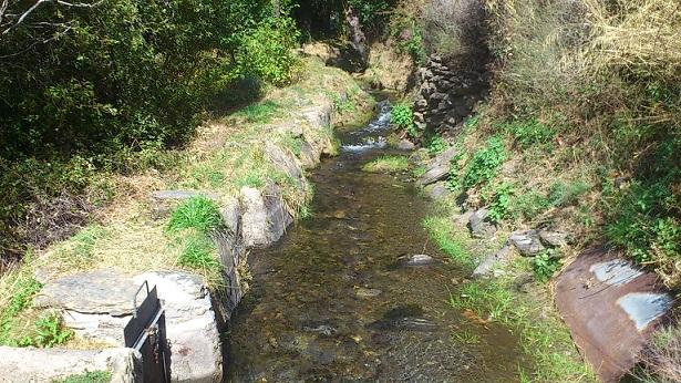 Acequia tradicional en Lanjarón.