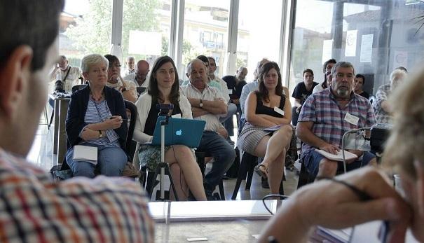 Un momento de las jornadas en el Centro Medina Elvira de Atarfe. 