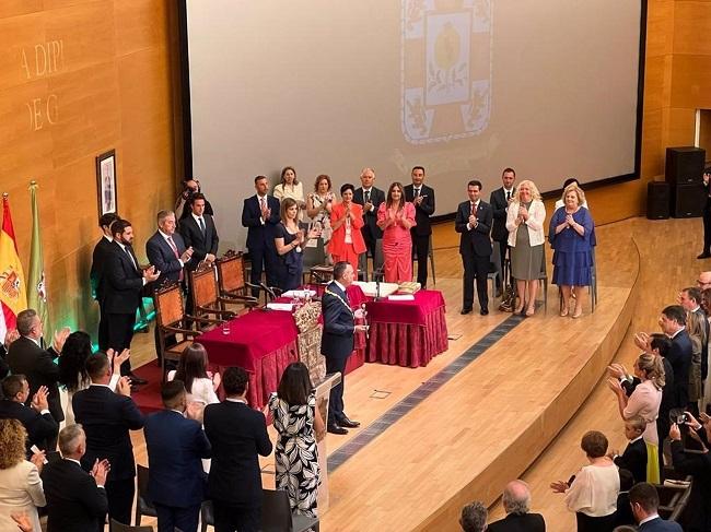 Francisco Rodríguez (PP) proclamado presidente de la Diputación de Granada con mayoría absoluta. 