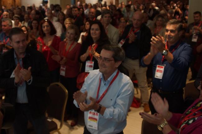 José Entrena, en el XXV Congreso Provincial.