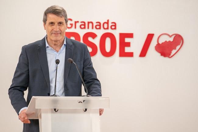 Pedro Fernández, secretario general del PSOE granadino. 