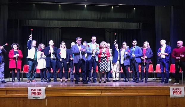 Presentación de la candidatura del PSOE en Padul.