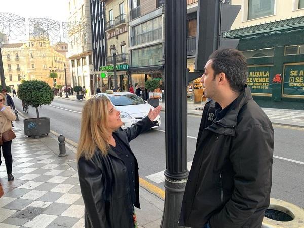 Nuria Gutiérrez junto a Eduardo Castillo en una imagen de archivo.